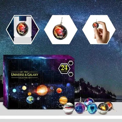 Produktbild von Galaktisches Adventskalender 24-Tage Weihnachtskalender