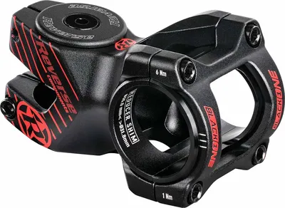 Produktbild von Black ONE D-2 Vorbau 50 mm - schwarz/rot