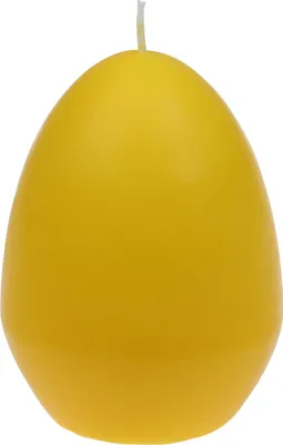 Produktbild von Eierkerze Gelb 110/80 mm