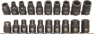 Produktbild von BGS 2560 Spezial-KFZ-Steckschlüsseleinsätze 3 - 5 - 6 - 10-kant, 10-tlg.
