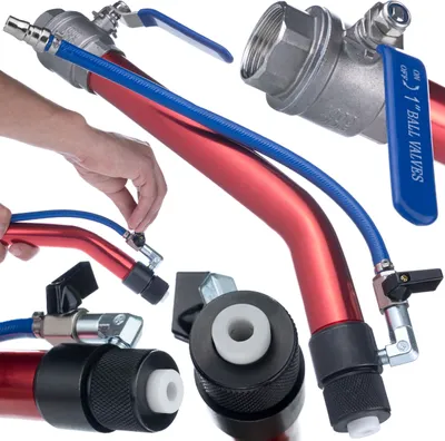 Obrázok produktu pre Rosfix Pištoľový Postrekovač V1 – Pre Omietacie Stroje MultiSpray PRMS3.7/MS4000/PRMS4 | Presný a Ergonomický | Na Sadrové