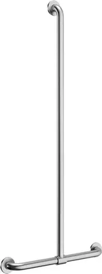 Immagine prodotto di Corrimano Delabie a T scorrevole D32 1160x500 mm in acciaio inox satinato