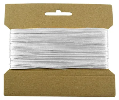Produktbild von 25m Satinschnur Flechtschnur Satinkordel Kumihimo, 1 o. 2mm Durchmesser Farbwahl