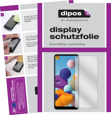Produktbild von Schutzfolie für Samsung Galaxy A21 Display Folie klar Displayschutzfolie