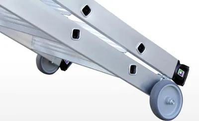 Produktbild von Günzburger Steigtechnik 2x Transporthubrolle Ø 125 mm für Stufenstehleitern und Plattformleitern - 019810