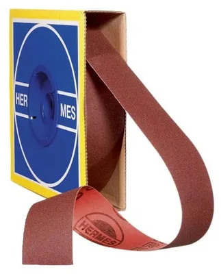 Produktbild von Aluminiumoxid-Schleifrolle 38 mm x 25 m Körnung 40 - HERMES - 6025916