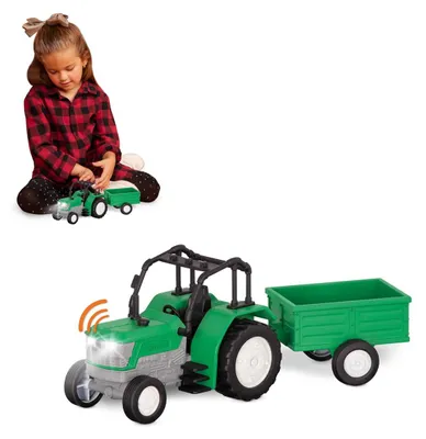 Obrázek produktu pro Traktor s přívěsem - Žebřík - 1:48 - WH1071Z