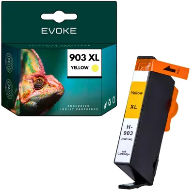 Produktbild von Evoke kompatible Tinte für HP 903XL HP903 T6M11AE Gelb 12 ml 1040 Seiten OfficeJet Pro 6860 6868 6900 6950 6960 6968 6970 6975 6978