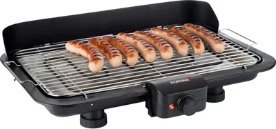 Produktbild von KORONA Barbecue-Tischgrill 46117 XXL Grillfläche 51x30cm schwarz