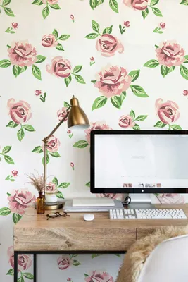 Produktbild von Coloray Fototapete 290x290 cm Latextapete Magicstick - Helle Blumenströme