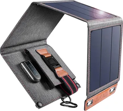 Obrázok produktu pre Foldable solar charger Choetech SC004 14W, 1xUSB (grey)
