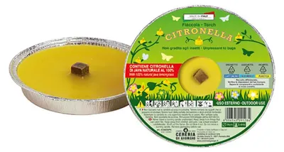 Fackel Citronella Ø 14 cm, Alu, 3,5 Std. Brenndauer