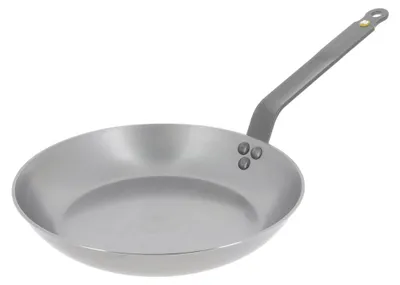 Image de De Buyer 5610.26 Poêle en fonte 26 cm, argent, revêtement antiadhésif