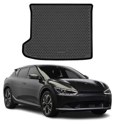 Image de OMAC Tapis de coffre pour Kia EV6 2024-2026 Facelift Supérieur en caoutchouc TPE, Image générée par une IA