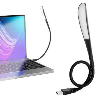Immagine prodotto di Lampada USB flessibile con 14 LED e 3 livelli di luminosità