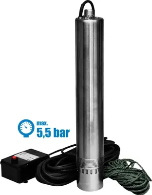 Produktbild von Güde Tiefbrunnenpumpe GTT 900 Gartenpumpe Edelstahl Pumpe Tauchpumpe 94138