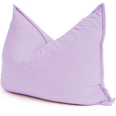 Produktbild von Sitzsack aus Cord, Bezug abnehmbar BANANAIR 140x180 cm, Hellviolett