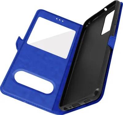 Immagine prodotto di Samsung A52 / A52s Cover con doppia finestra e funzione stand - Blu