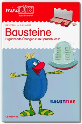 Obrázok produktu pre miniLÜK-Übungshefte / Deutsch: miniLÜK: 2. Klasse - Deutsch - Teil 2: Bausteine - Übungen angelehnt an das Lehrwerk