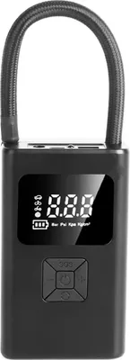 Obrázek produktu pro Přenosný vzduchový kompresor 130PSI Digitální displej Bezdrátová elektrická vzduchová pumpa na pneumatiky pro auto, kolo, motocykl, míč