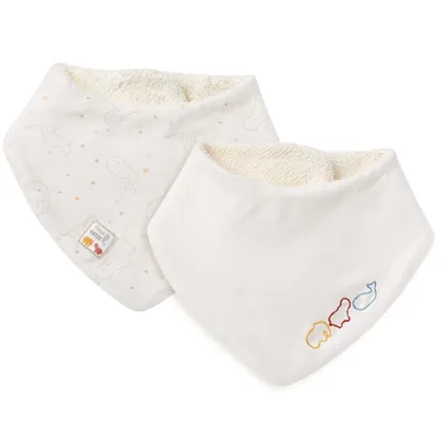 Immagine prodotto di Sciarpa Fehn / bavaglino bandana 2-pack NATUR