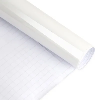 Zdjęcie produktu dla Jopassy folia meblowa samoprzylepna folia winylowa samoprzylepna tapeta kuchenna naklejka folia brokat wodoodporna 1 rolka 500cm x 61cm biała