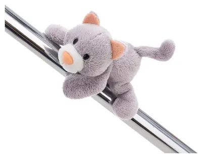 Produktbild von Nici Felli Magnici Katzen 12 Cm Grau  Grau One Size