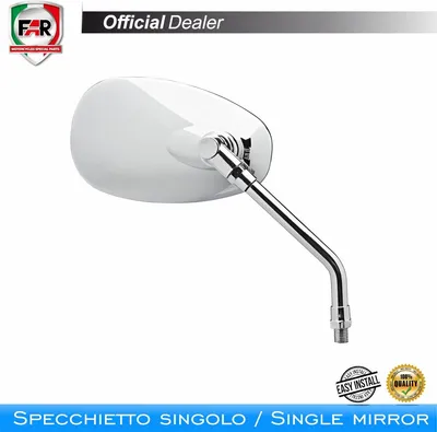 Immagine prodotto di Specchietto manubrio FAR 7821 reversibile cromo