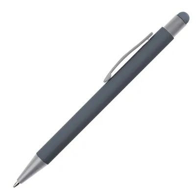 Produktbild von 10 Touchpen Kugelschreiber / aus Metall / Farbe: anthrazit