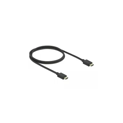 Produktbild von DeLOCK High Speed HDMI Kabel 48 Gbps 8K 60 Hz 1 m, 1 m, HDMI Typ A (Standard), HDMI Typ A (Standard), 3D, 48 Gbit/s, Schwarz
