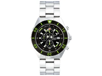 Produktbild von CHRIS BENZ - Taucheruhr-Armbanduhr - DEPTHMETER CHRONOGRAPH 300M - CB-C300-G-MB