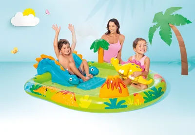 Immagine prodotto di INTEX 57166NP - Playcentre - Piscina per bambini Little Dino (191x152x58cm)