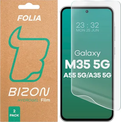 Produktbild von Bizon Glass Hydrogel Front Samsung Galaxy A35 / A55 5G [2 PACK]