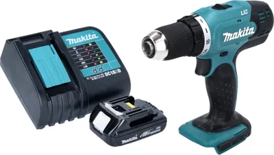 Produktbild von Akumulátorový vŕtací skrutkovač Makita DDF 453 SYX5 18 V 42 Nm + 1x akumulátor 1,5 Ah + nabíjačka