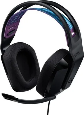Immagine prodotto di Cuffie da gioco, Logitech G335, con cavo, multipiattaforma PS5, PS4, Xbox, Switch, PC, leggere 240 g, nero