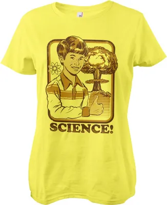 Produktbild von Science! Girly Tee - X-Large - Yellow