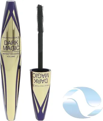 Zdjęcie produktu dla Max Factor Dark Magic Mascara, Czarny, Black, Zagęszczający, Kobiety, aqua ozokerite helianthus annuus seed wax cetearyl alcohol ceteareth-20 shellac glycerin cera alba..., 1 szt.
