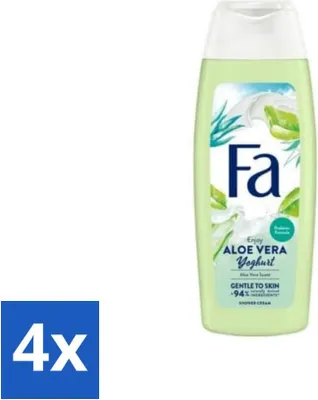 Image de Fa - Gel douche - Yoghurt & Aloe Vera - 250 ml - pack économique - 4 pièces