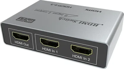 Zdjęcie produktu dla INF PrzeBcznik HDMI 8K 2x1 z pilotem
