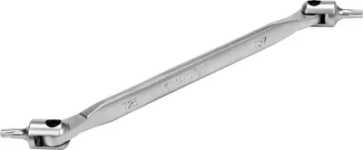 Produktbild von YATO Doppel-Gelenkschlüssel YT-05312 Chrom-Vanadium-Stahl