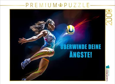 Produktbild von CALVENDO Puzzle Überwinden | 2000 Teile Lege-Größe 90x67cm Foto-Puzzle für glückliche Stunden