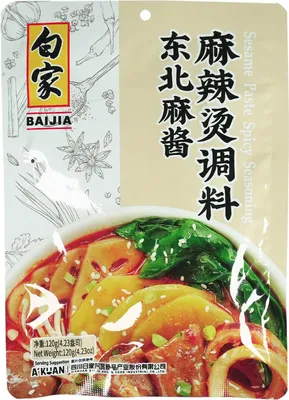 Produktbild von Baijia Malatang Sesame Spicy Seasoning 120g