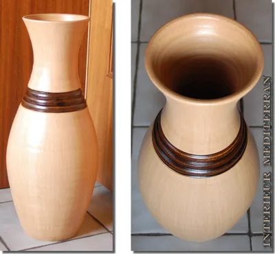 Produktbild von BODENVASE "KAIRO" Größe: ca.60 CM Beige