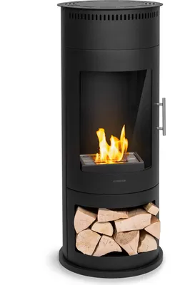 Obrázok produktu pre Vnútorný stolový krb Klarstein, voľne stojaci bioetanolový stolový krb, bioetanolový krb, doba horenia 4-6 hodín, 1,2 kW vnútorný stolový krb na etanol, bez zápachu a dymu, 41 x 41 x 103 cm
