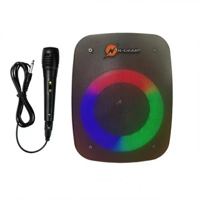 Image de N-Gear Bluetooth Speaker Playback/Mikro/LED schwarz