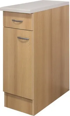 Produktbild von Kuchynská skrinka dolná s dvierkami Flex Well Nano/Ischia šírka 30 cm Imitácia buk