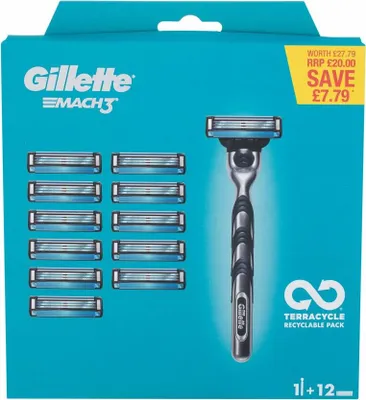 Zdjęcie produktu dla Gillette - Mach3 Set - Shaver with spare blades