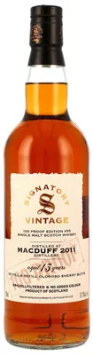 Produktbild von Macduff 13 Jahre - 2011/2025 - Olorosos Sherry Butts - 100 Proof Edition #55 - Highland Single Malt Scotch Whisky