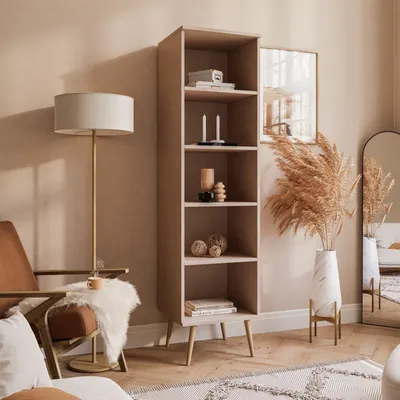 Produktbild von HARMONY Standregal Natürlich Rosa