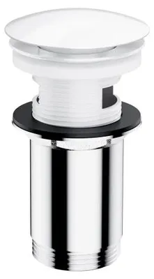 Produktbild von Omnires A706BP Ablaufgarnitur Click-Clack, Weiß